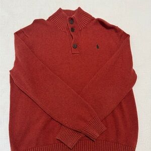 Ralph Lauren Red Crewneck Sweater